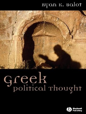 cover image of Greek Political Thought
